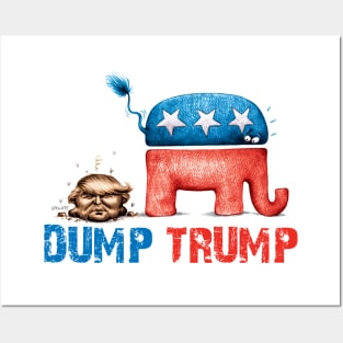 DUMP TRUMP Posters and Art